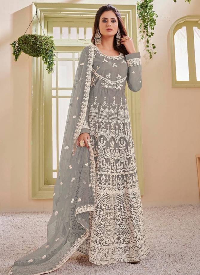 VOUCH NOORA 4 Heavy Wedding Wear Long Anarkali Salwar Suit Collection